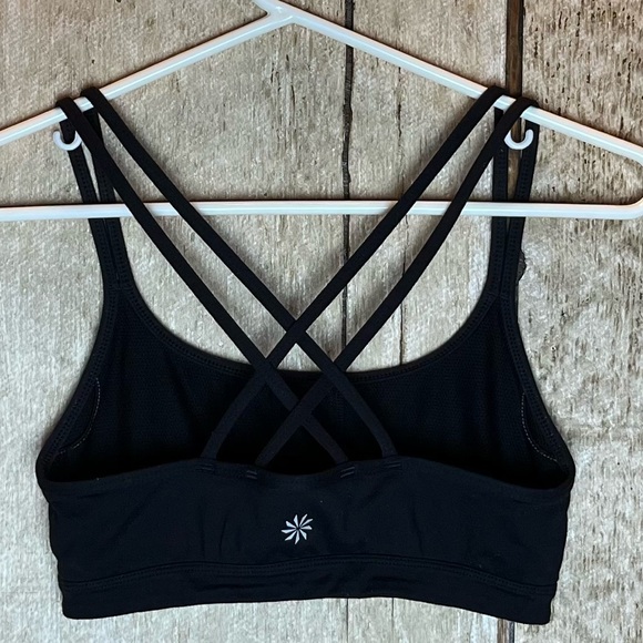 Athleta sports bra black XS, Upbeat - Picture 4 of 6